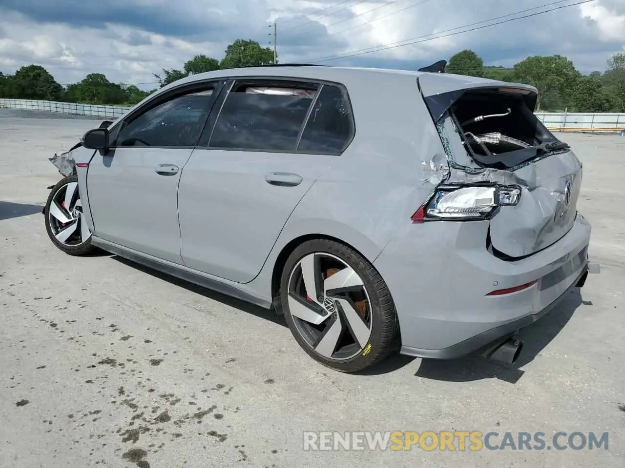 2 Photograph of a damaged car WVW2A7CD9PW186951 VOLKSWAGEN GTI SE 2023