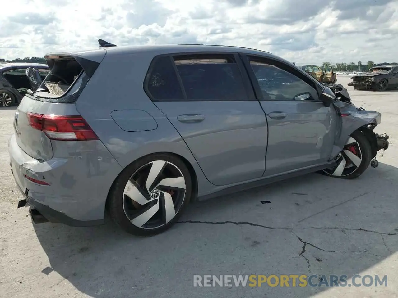3 Photograph of a damaged car WVW2A7CD9PW186951 VOLKSWAGEN GTI SE 2023