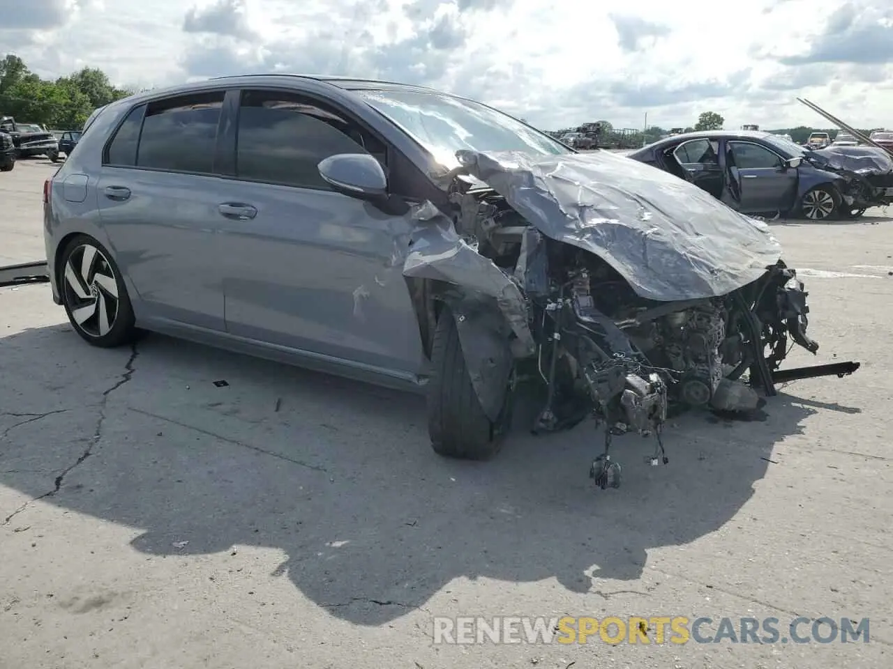 4 Photograph of a damaged car WVW2A7CD9PW186951 VOLKSWAGEN GTI SE 2023