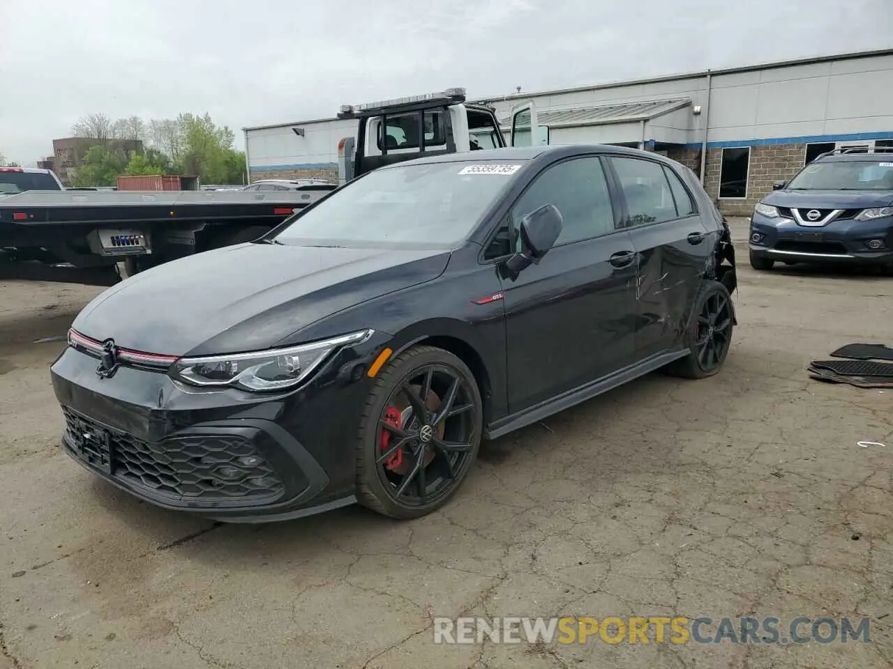 1 Photograph of a damaged car WVWSA7CD1RW119604 VOLKSWAGEN GTI SE 2024