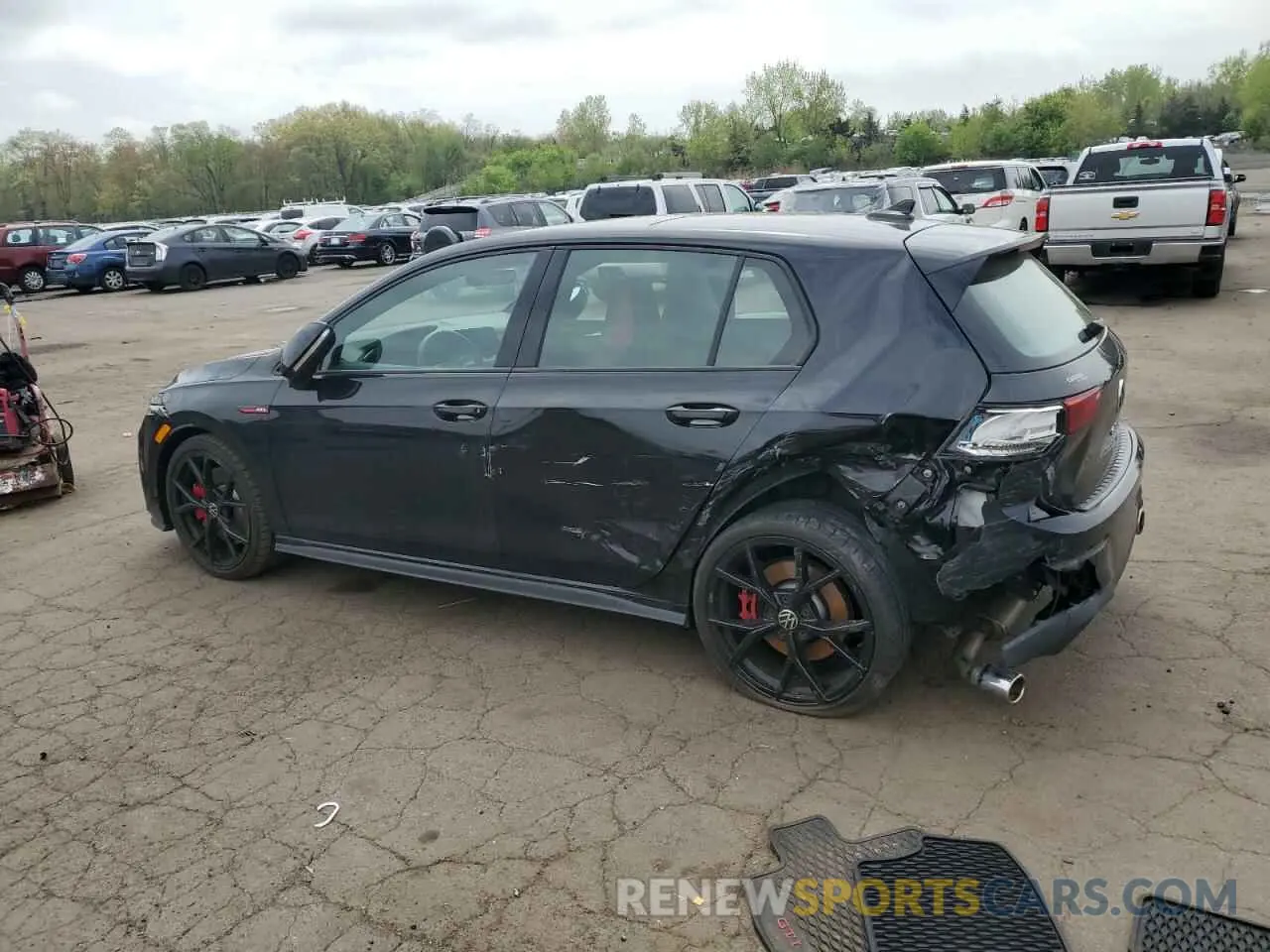 2 Photograph of a damaged car WVWSA7CD1RW119604 VOLKSWAGEN GTI SE 2024