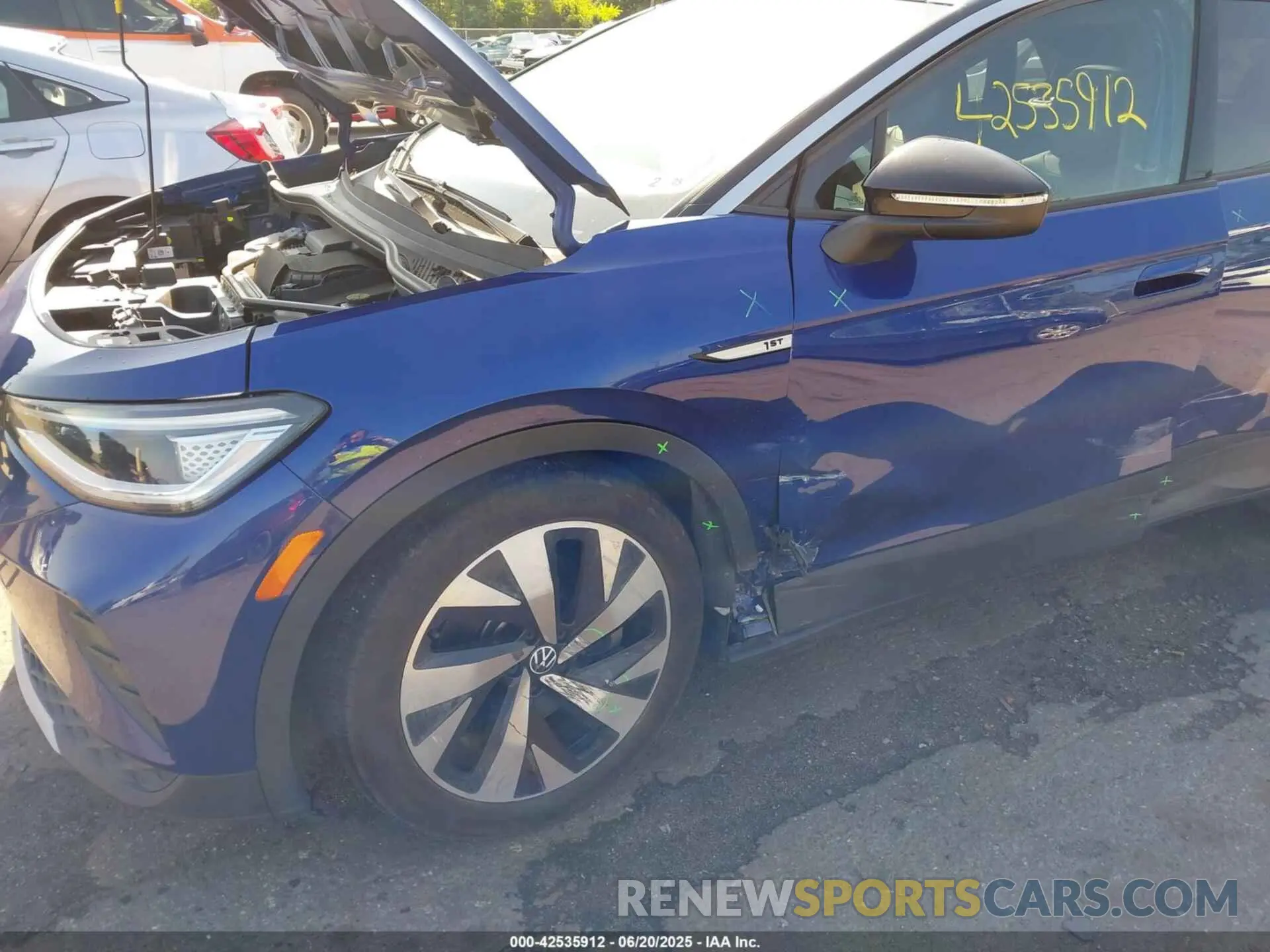 6 Photograph of a damaged car WVGDMPE28MP008784 VOLKSWAGEN ID.4 2021
