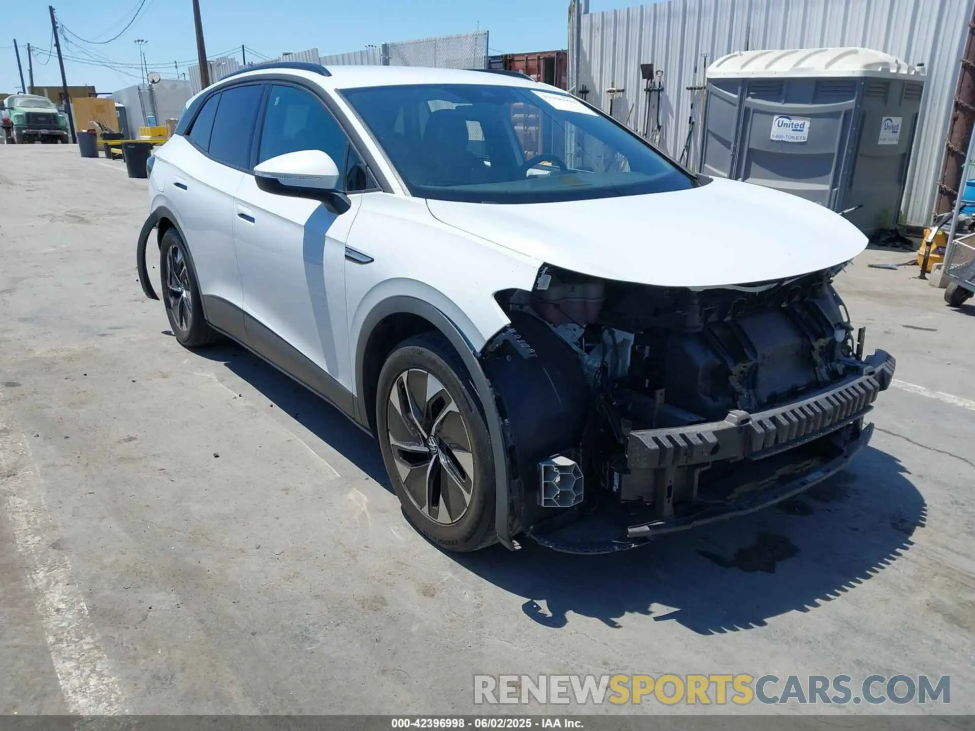 1 Photograph of a damaged car WVGRMPE22MP036568 VOLKSWAGEN ID.4 2021