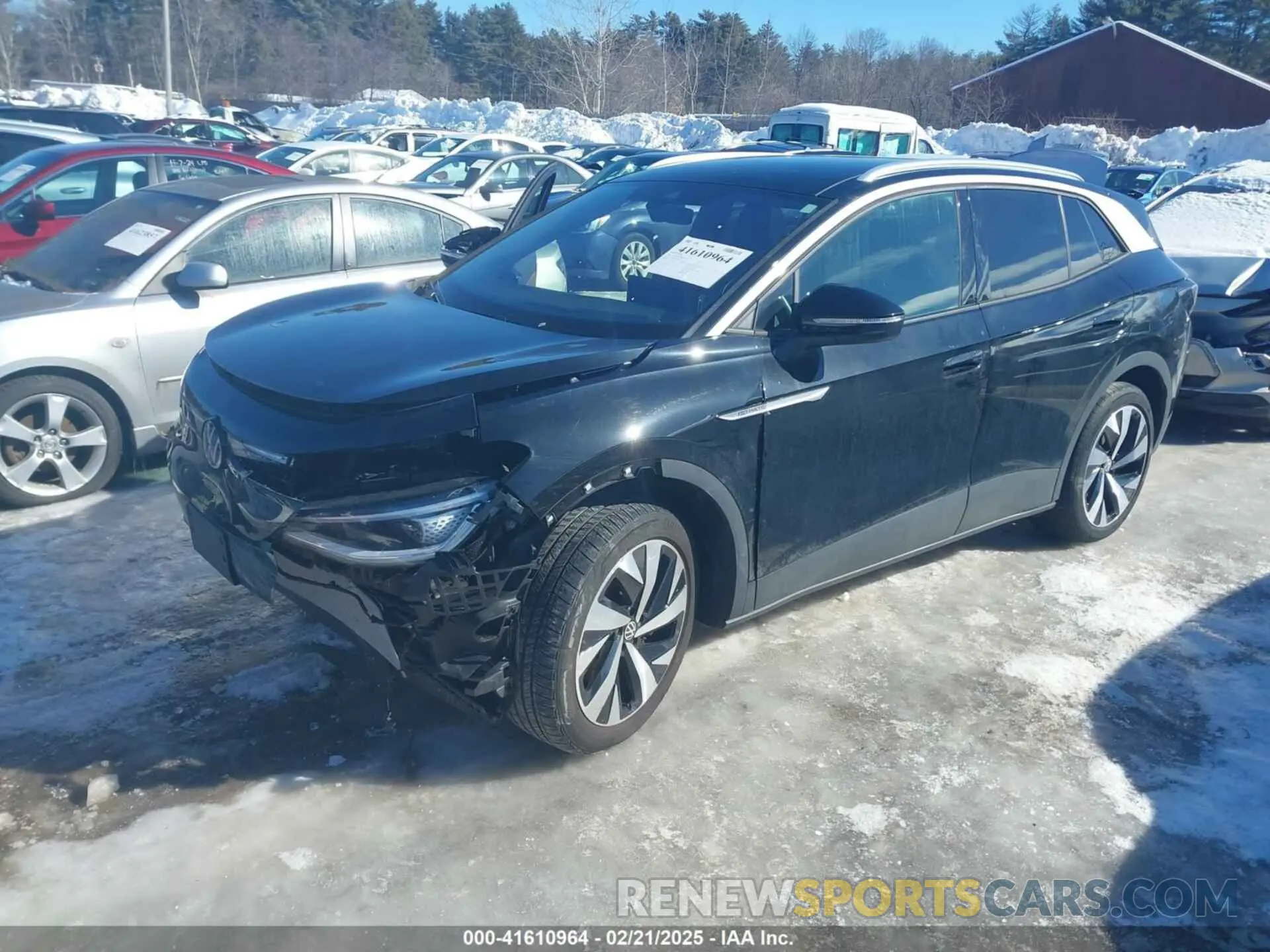 2 Photograph of a damaged car WVGUNPE25MP057812 VOLKSWAGEN ID.4 2021