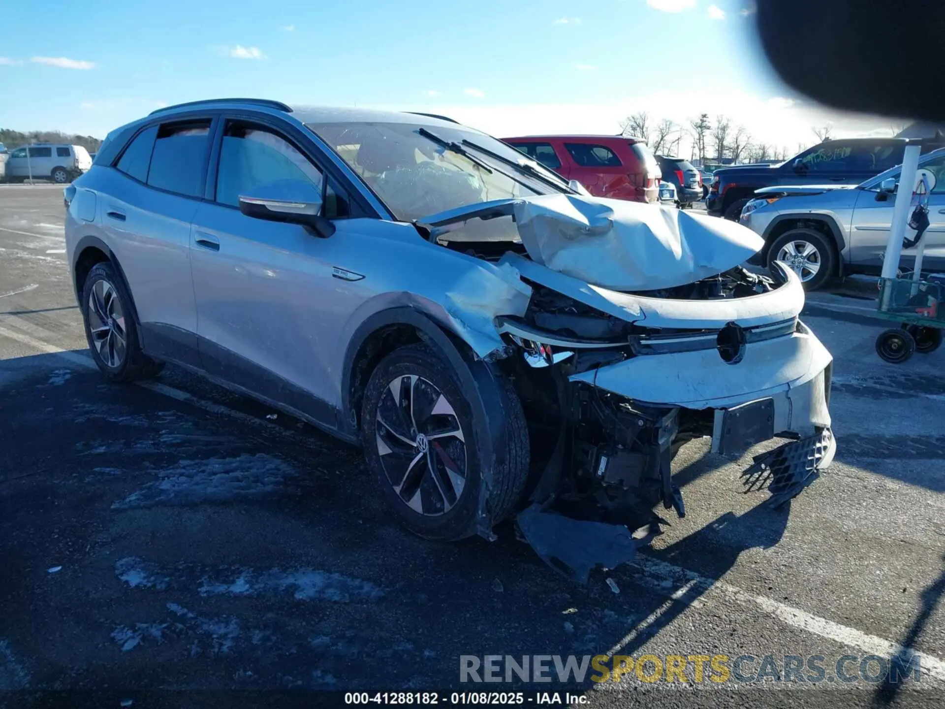 1 Photograph of a damaged car WVGJNPE28NP035565 VOLKSWAGEN ID.4 2022
