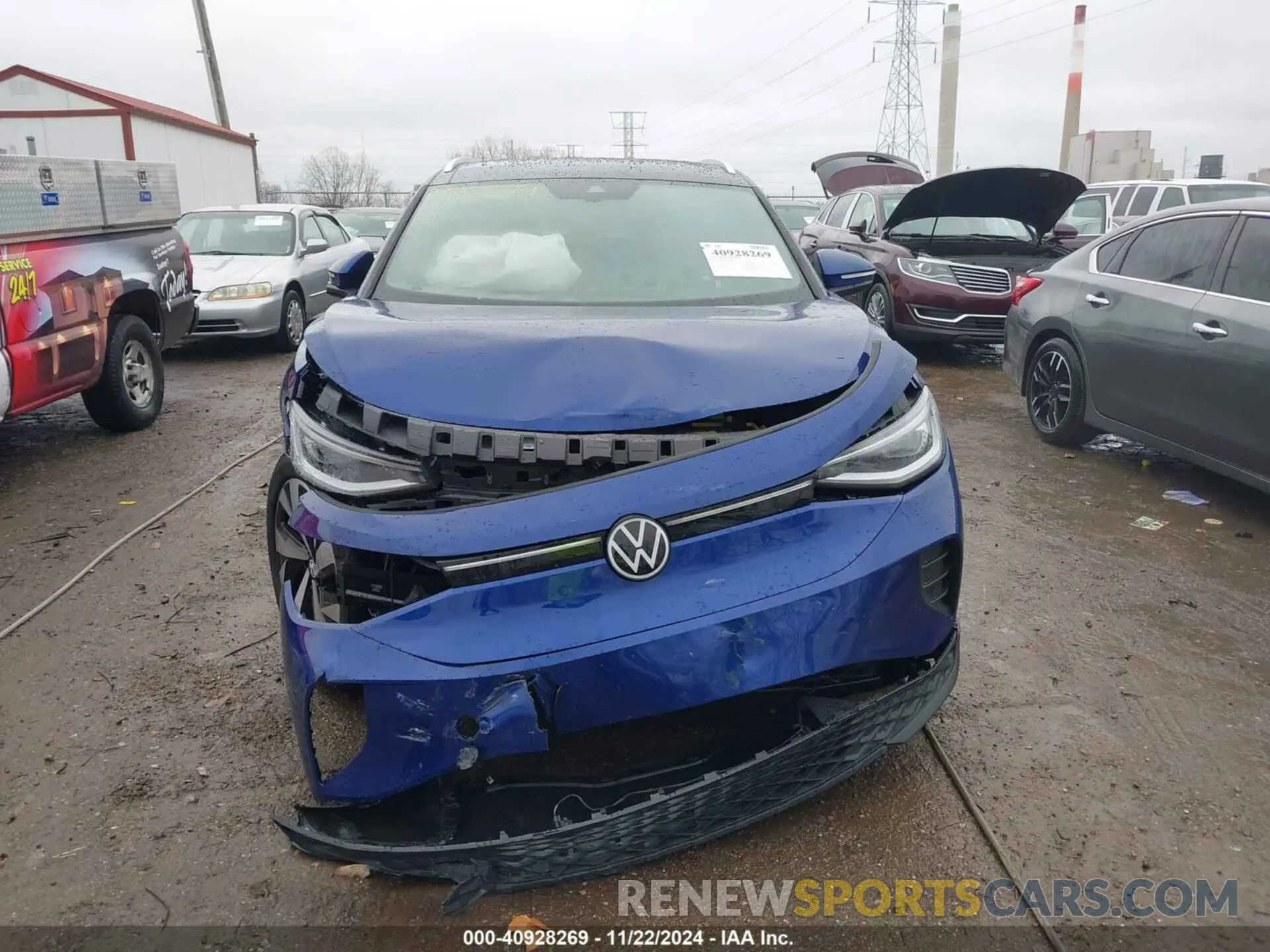 12 Photograph of a damaged car WVGKMPE26NP074727 VOLKSWAGEN ID.4 2022