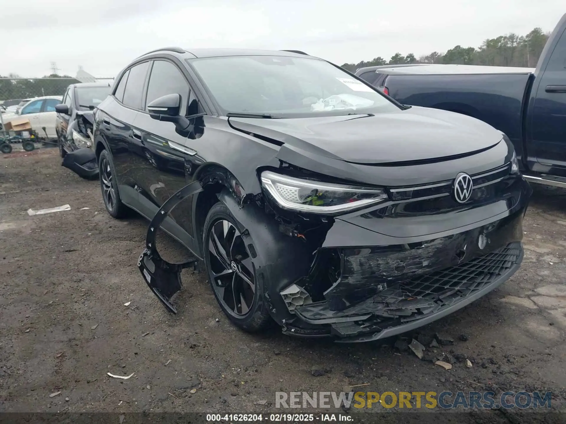 1 Photograph of a damaged car WVGTMPE26NP074800 VOLKSWAGEN ID.4 2022