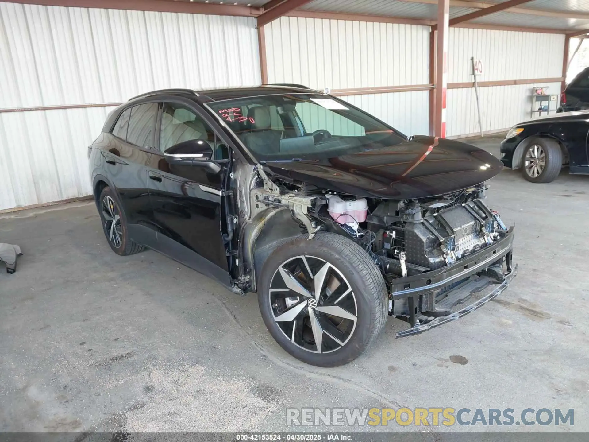 1 Photograph of a damaged car 1V25MPE8XPC035007 VOLKSWAGEN ID.4 2023