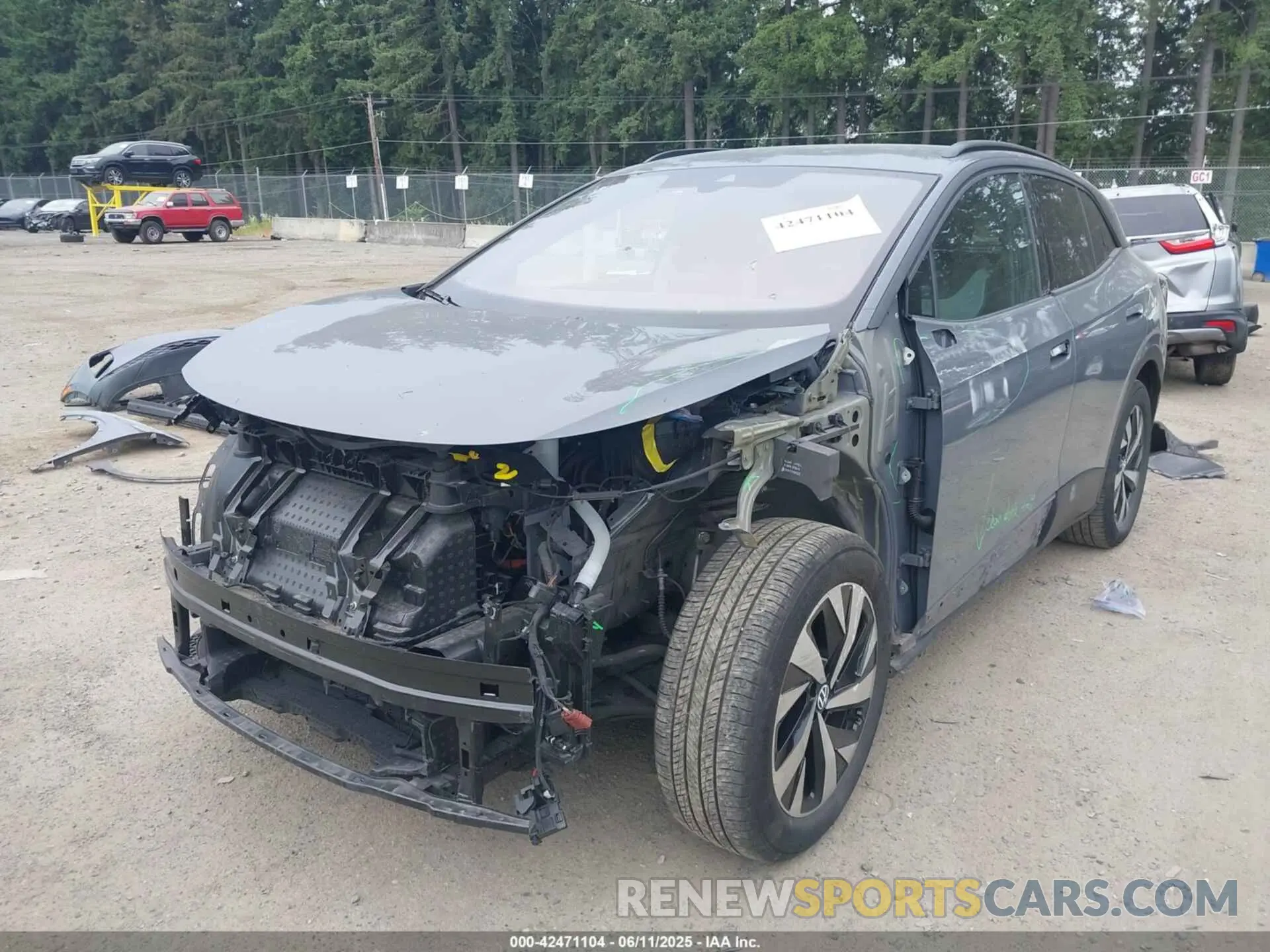 6 Photograph of a damaged car 1V2DNPE84PC009365 VOLKSWAGEN ID.4 2023