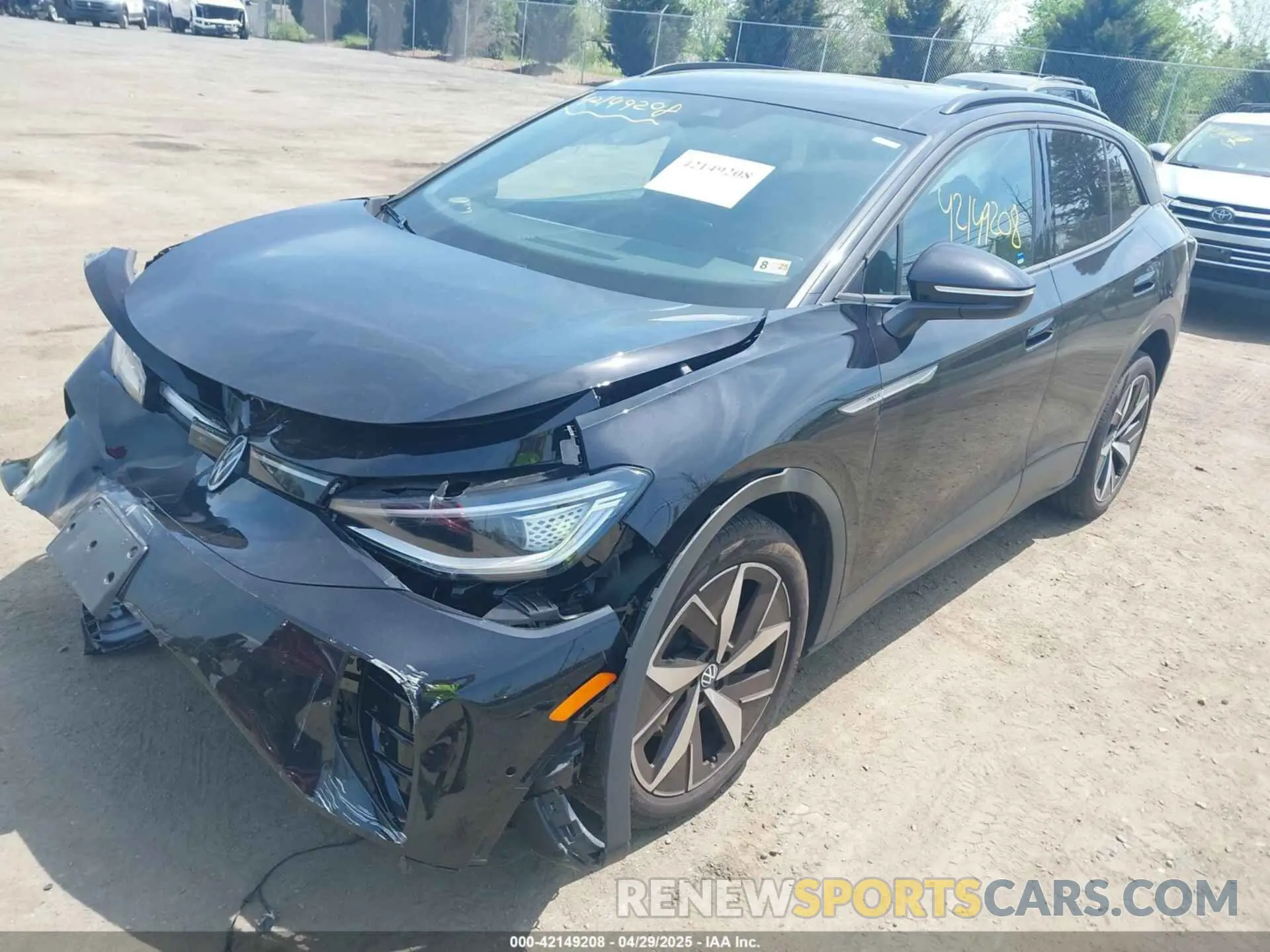 2 Photograph of a damaged car 1V2VMPE87PC043534 VOLKSWAGEN ID.4 2023