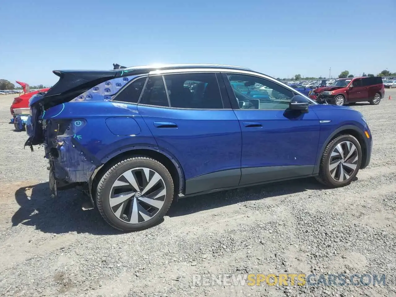 3 Photograph of a damaged car WVGDMPE21MP012806 VOLKSWAGEN ID.4 FIRST 2021