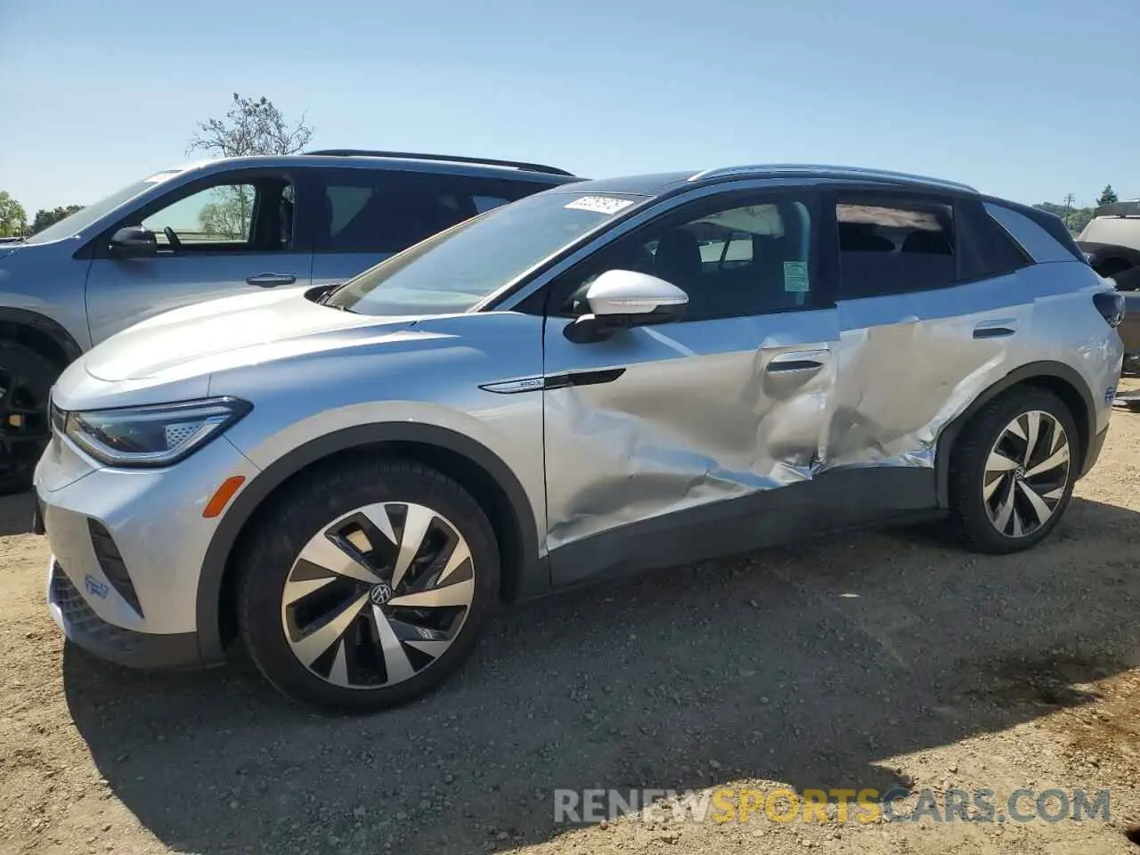 1 Photograph of a damaged car WVGKMPE24MP027002 VOLKSWAGEN ID.4 PRO S 2021