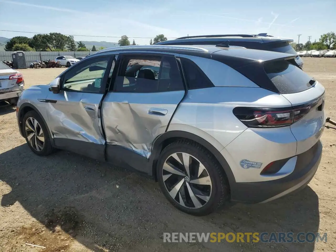 2 Photograph of a damaged car WVGKMPE24MP027002 VOLKSWAGEN ID.4 PRO S 2021
