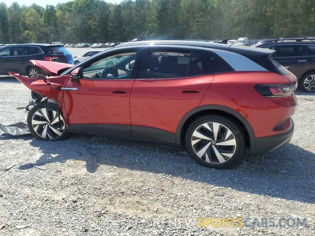 2 Photograph of a damaged car WVGKMPE29MP059900 VOLKSWAGEN ID.4 PRO S 2021