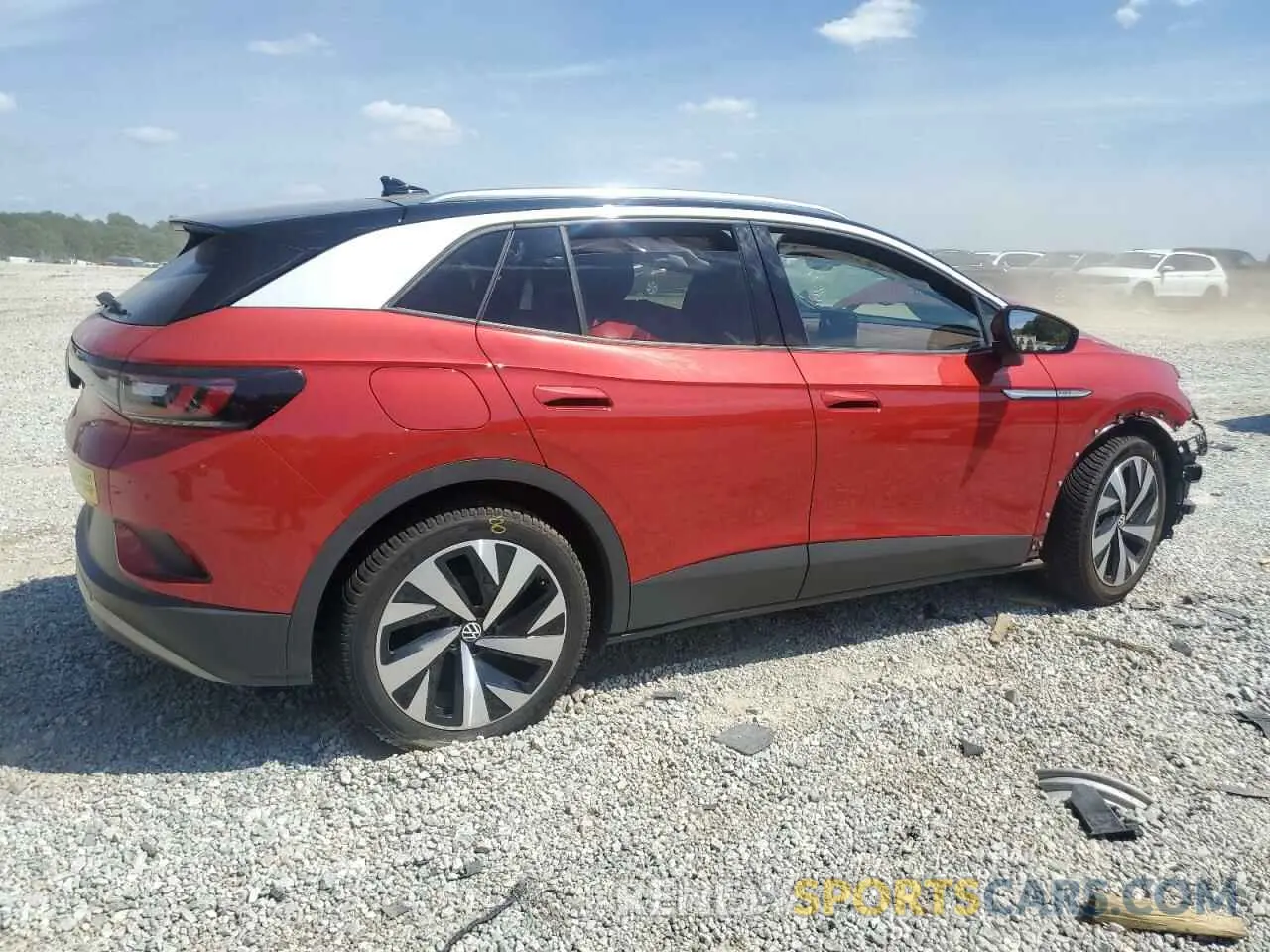 3 Photograph of a damaged car WVGKMPE29MP059900 VOLKSWAGEN ID.4 PRO S 2021