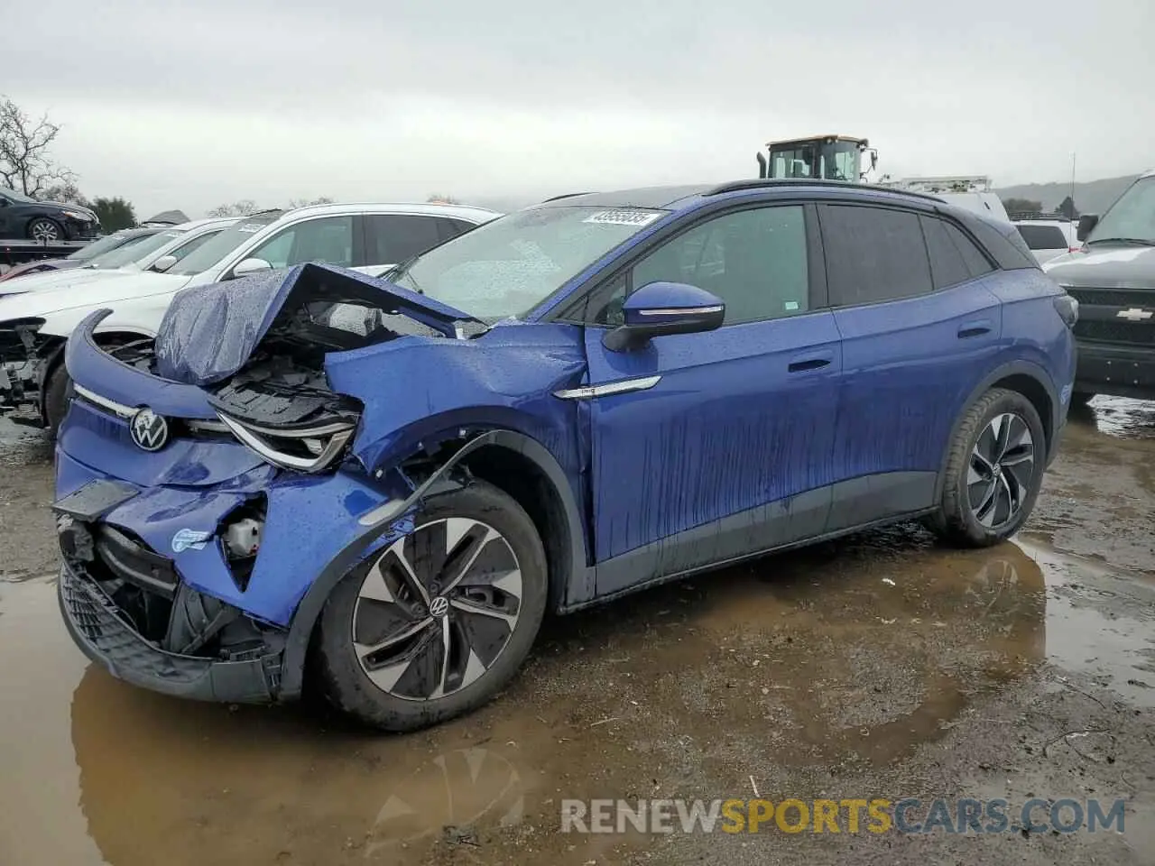 1 Photograph of a damaged car WVGTMPE23MP022068 VOLKSWAGEN ID.4 PRO S 2021
