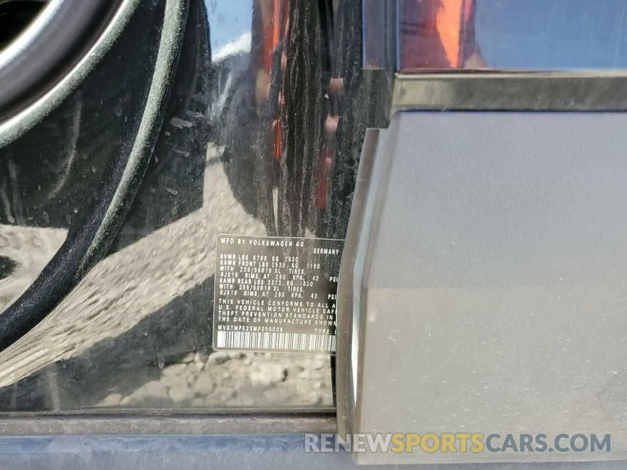 12 Photograph of a damaged car WVGTMPE23MP055006 VOLKSWAGEN ID.4 PRO S 2021