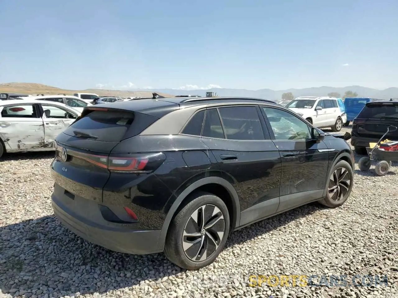 3 Photograph of a damaged car WVGTMPE23MP055006 VOLKSWAGEN ID.4 PRO S 2021