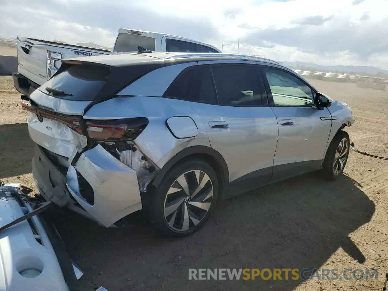 3 Photograph of a damaged car WVGUNPE23MP063611 VOLKSWAGEN ID.4 PRO S 2021