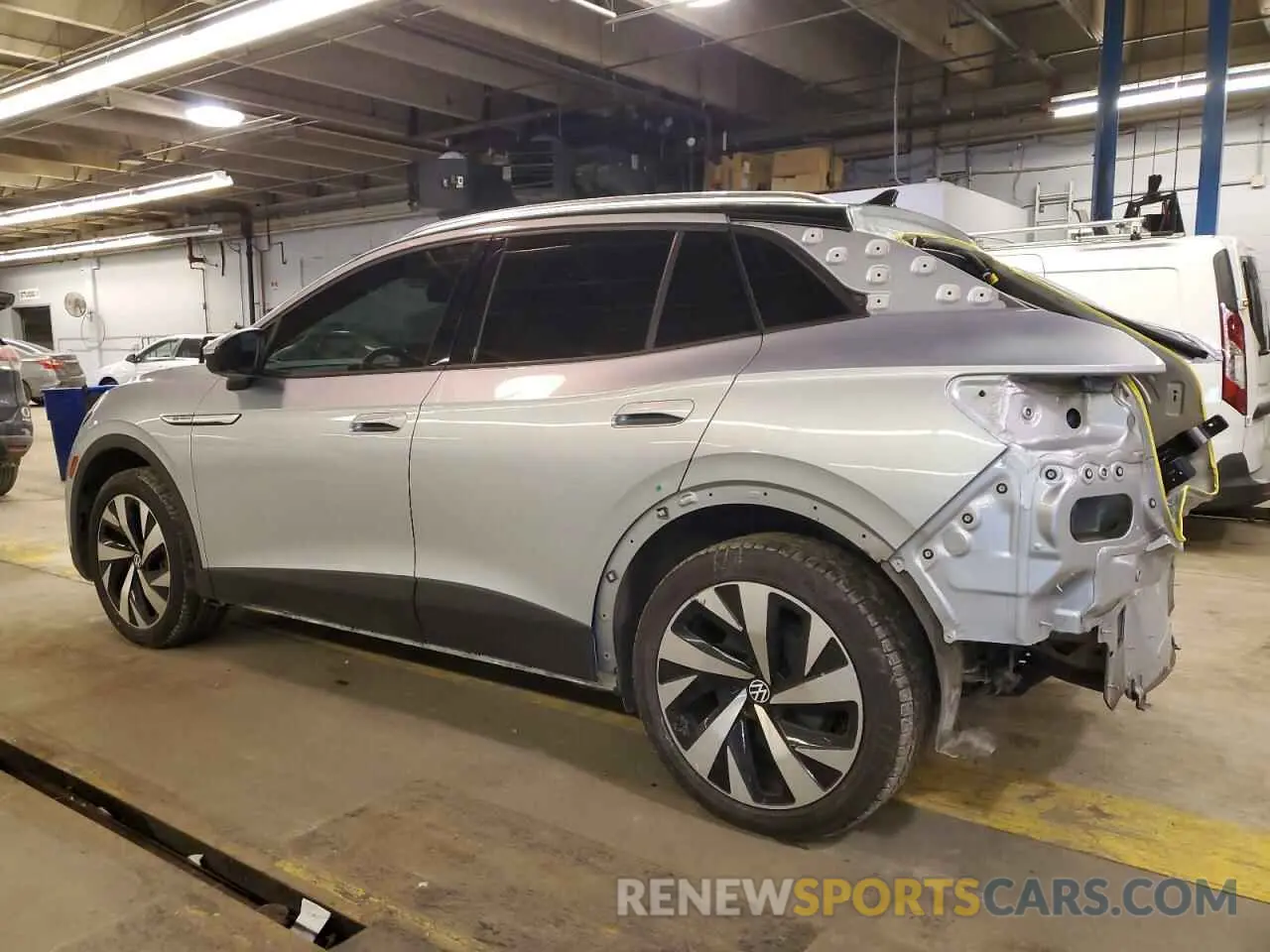 2 Photograph of a damaged car WVGUNPE27MP063689 VOLKSWAGEN ID.4 PRO S 2021