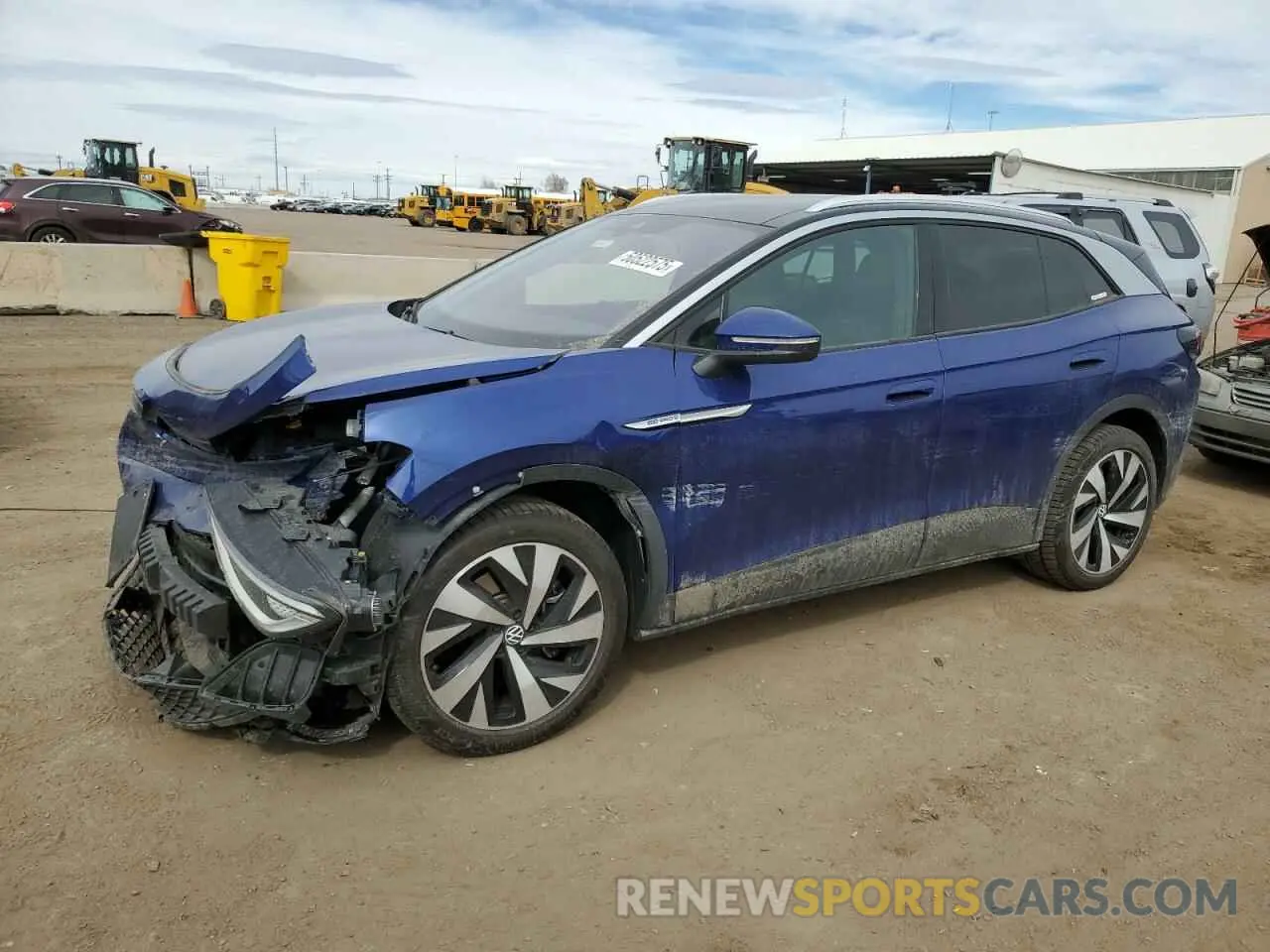 1 Photograph of a damaged car WVGUNPE29MP059174 VOLKSWAGEN ID.4 PRO S 2021
