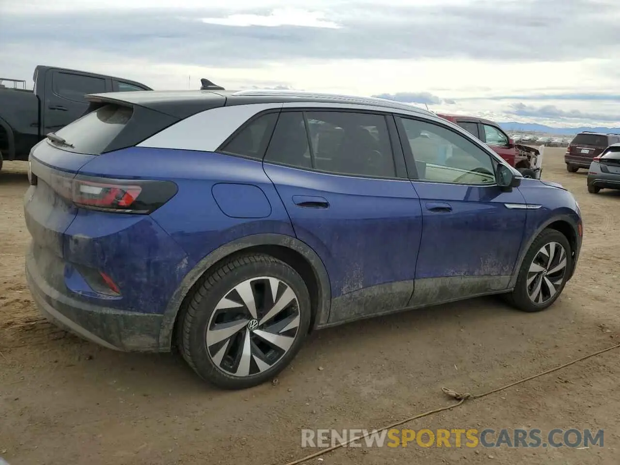 3 Photograph of a damaged car WVGUNPE29MP059174 VOLKSWAGEN ID.4 PRO S 2021
