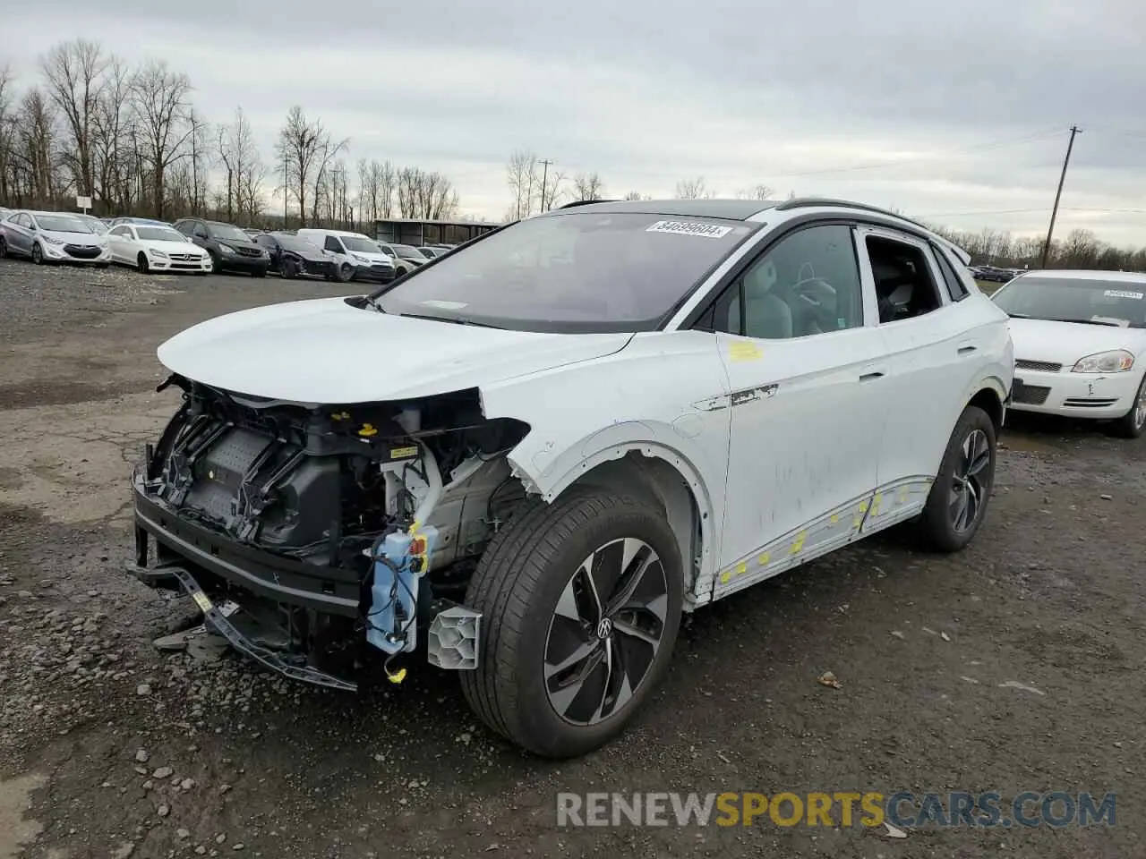 1 Photograph of a damaged car WVGGNPE2XNP074992 VOLKSWAGEN ID.4 PRO S 2022