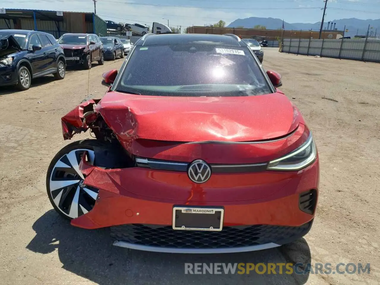 5 Photograph of a damaged car WVGUNPE23NP070009 VOLKSWAGEN ID.4 PRO S 2022