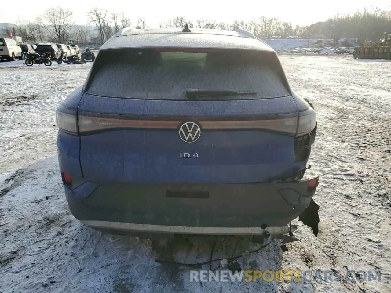 6 Photograph of a damaged car WVGUNPE26NP065967 VOLKSWAGEN ID.4 PRO S 2022
