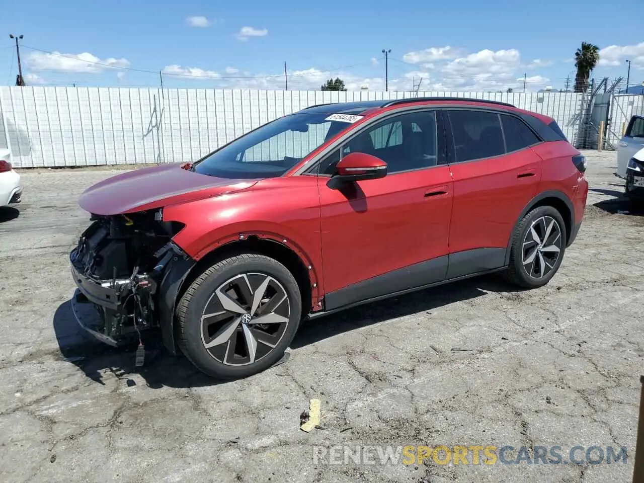 1 Photograph of a damaged car 1V25MPE87PC014535 VOLKSWAGEN ID.4 S 2023