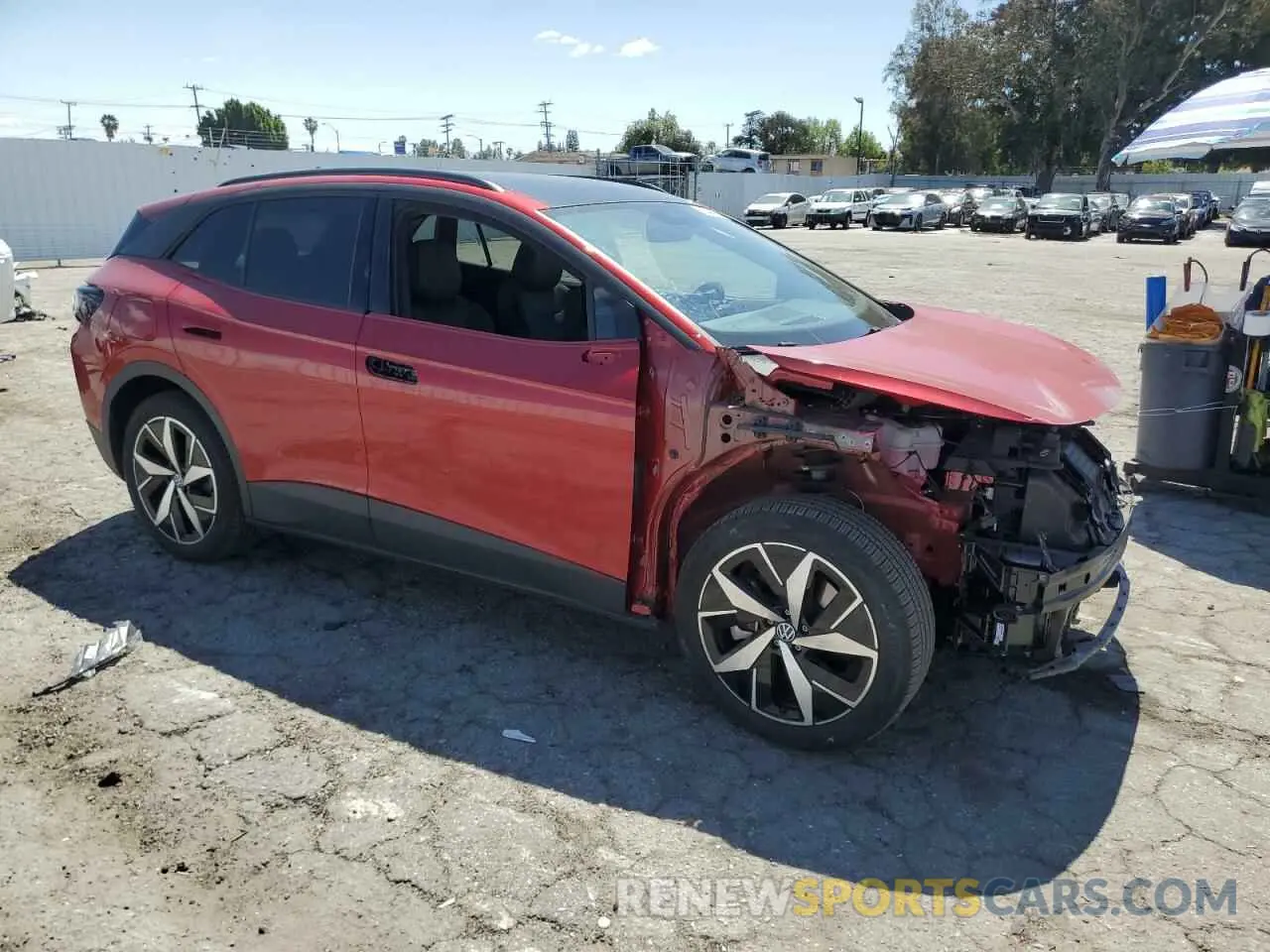 4 Photograph of a damaged car 1V25MPE87PC014535 VOLKSWAGEN ID.4 S 2023