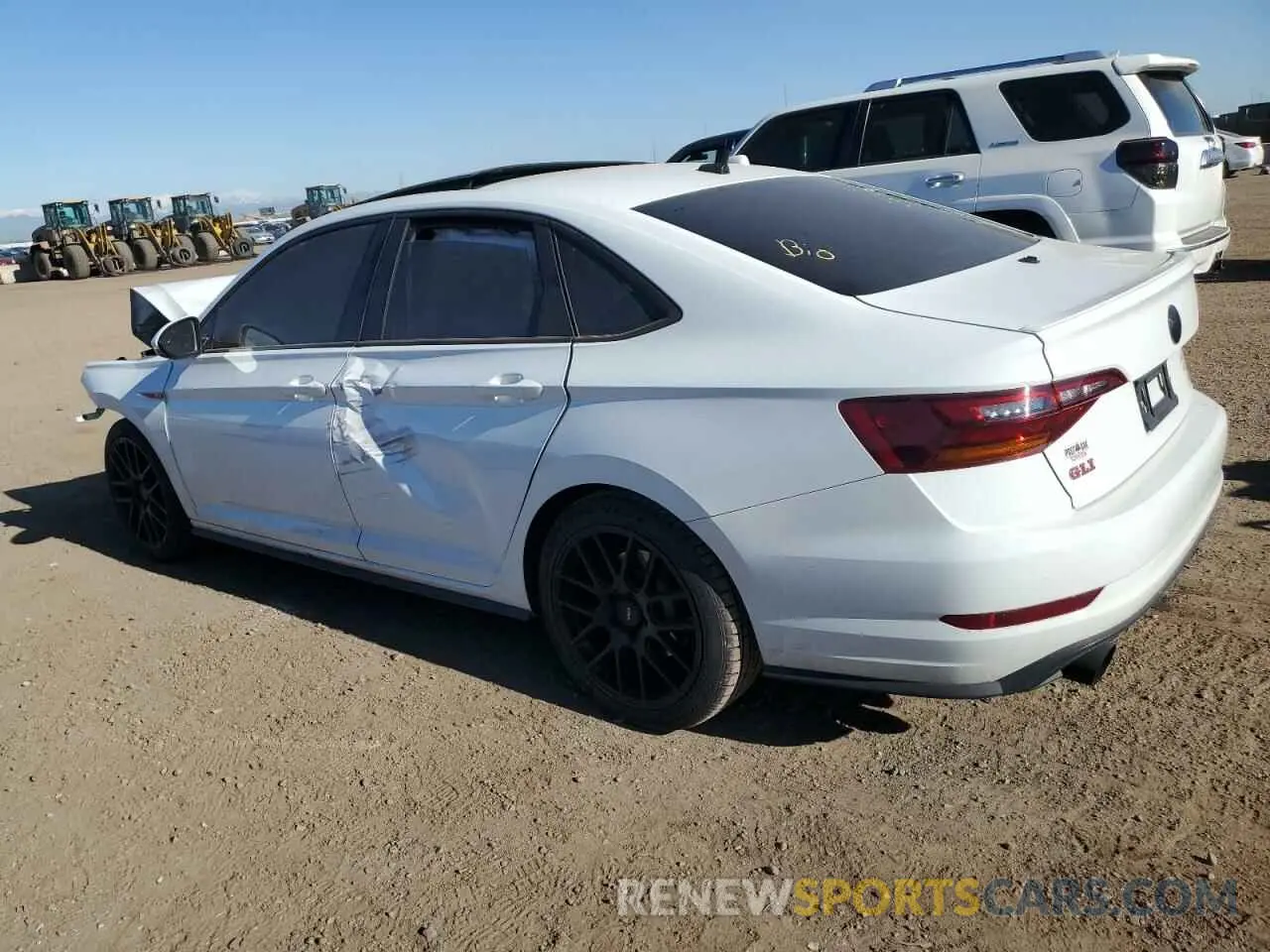 2 Photograph of a damaged car 3VW5T7BU6KM240334 VOLKSWAGEN JETTA 2019
