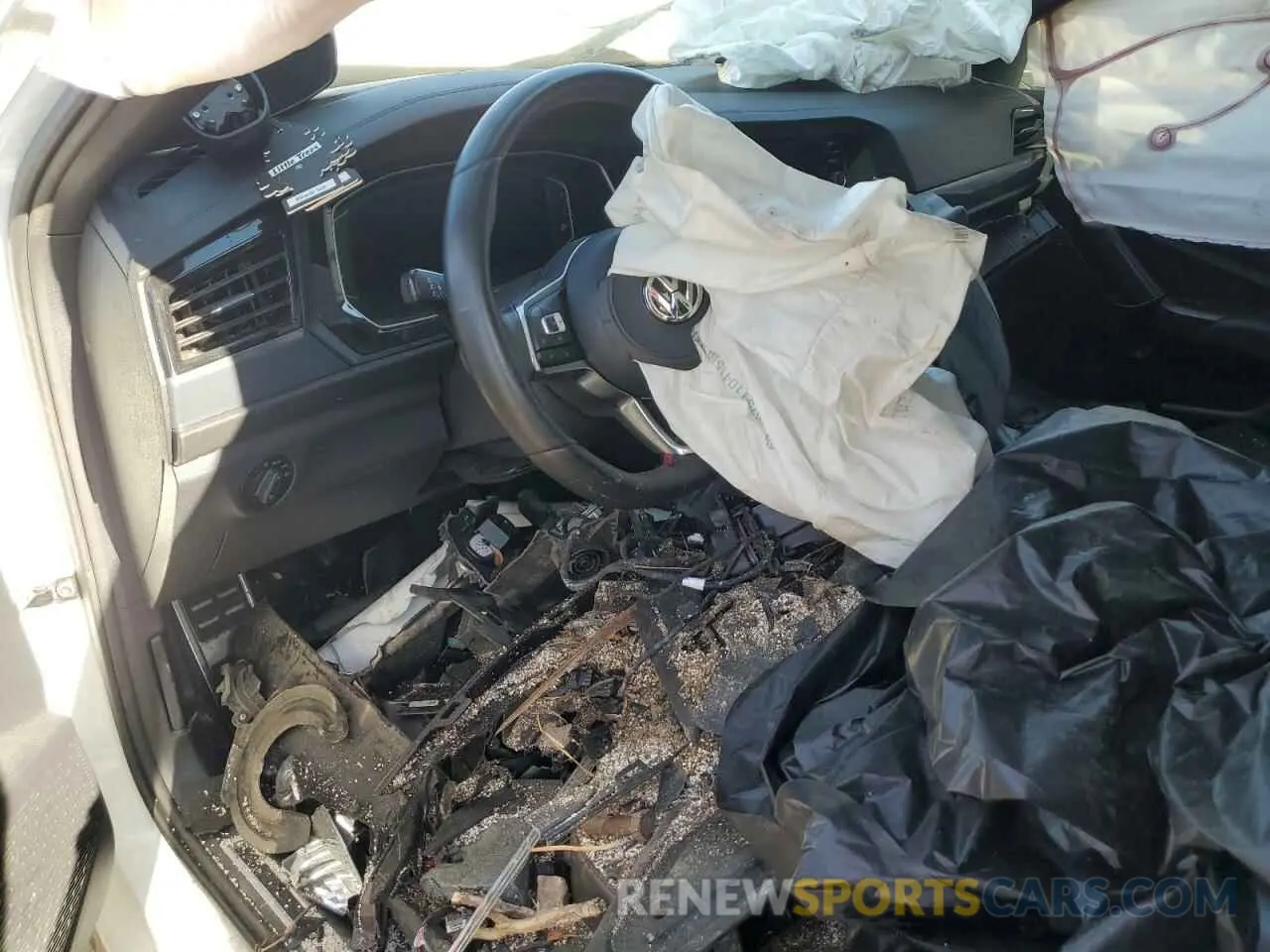 8 Photograph of a damaged car 3VW5T7BU6KM240334 VOLKSWAGEN JETTA 2019
