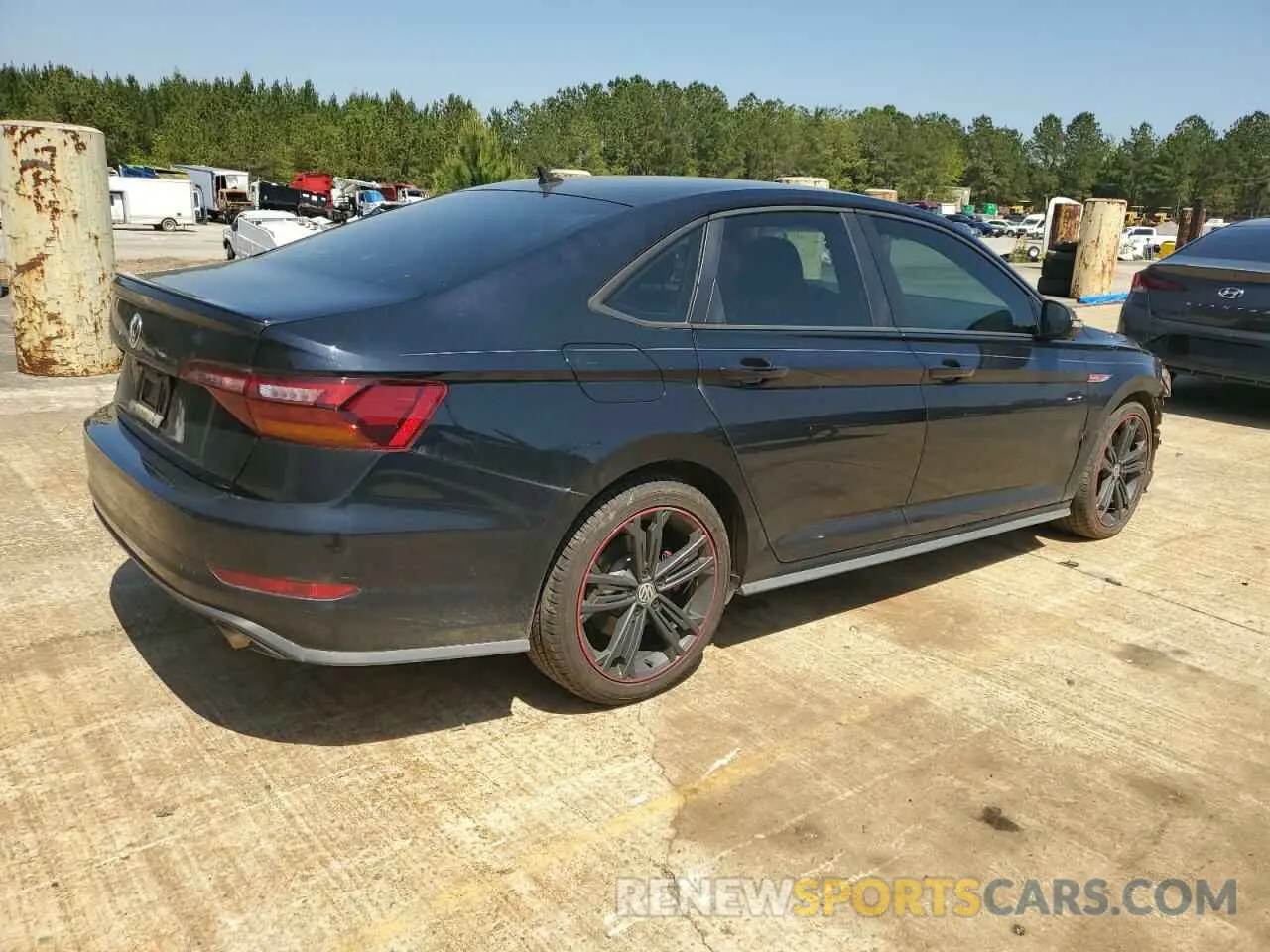 3 Photograph of a damaged car 3VW5T7BU7KM145765 VOLKSWAGEN JETTA 2019