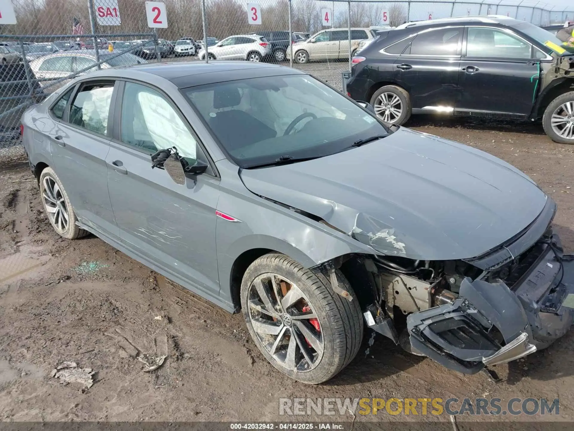 1 Photograph of a damaged car 3VW5T7BU7KM167779 VOLKSWAGEN JETTA 2019