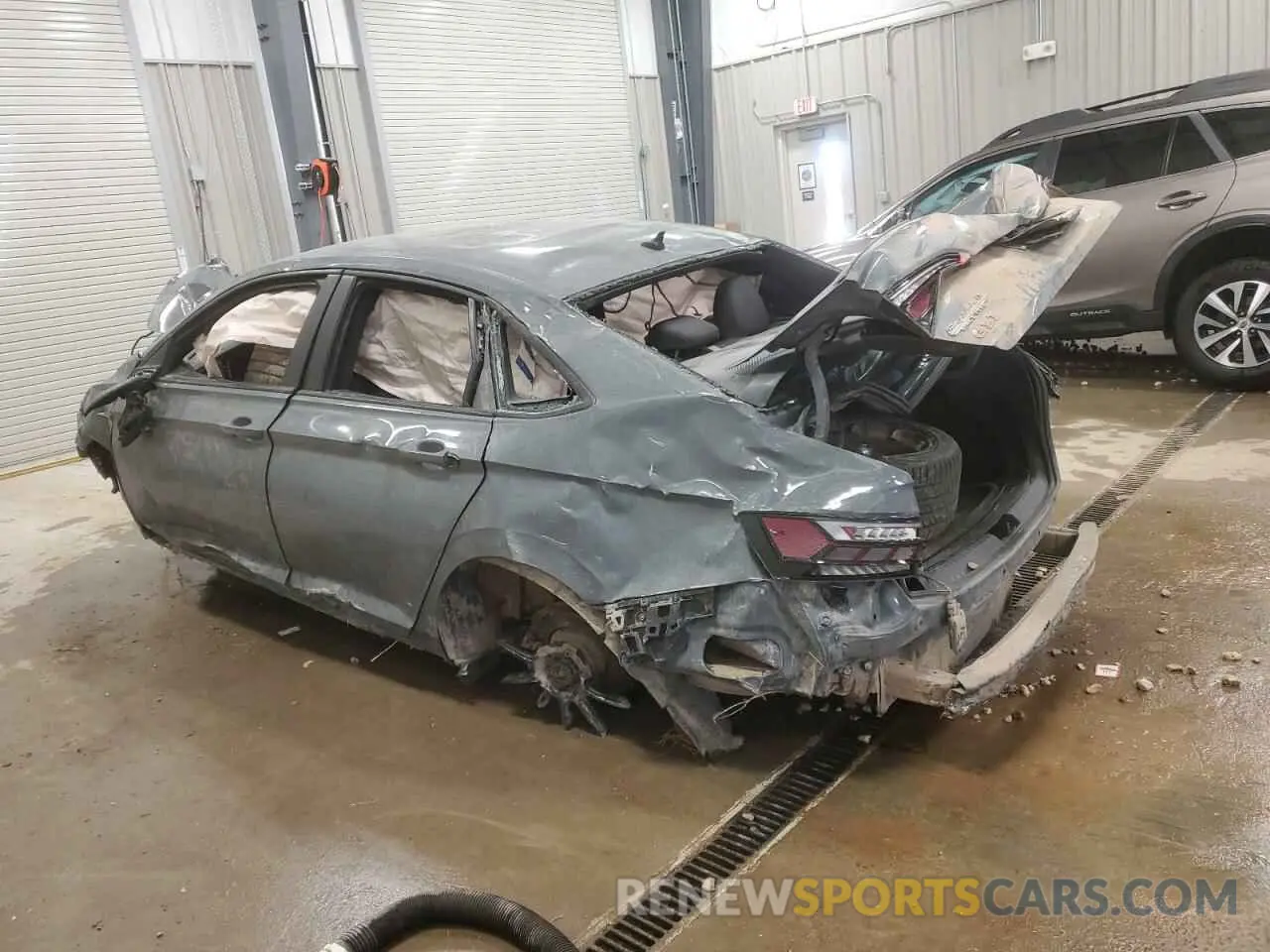 2 Photograph of a damaged car 3VW5T7BU8KM201096 VOLKSWAGEN JETTA 2019
