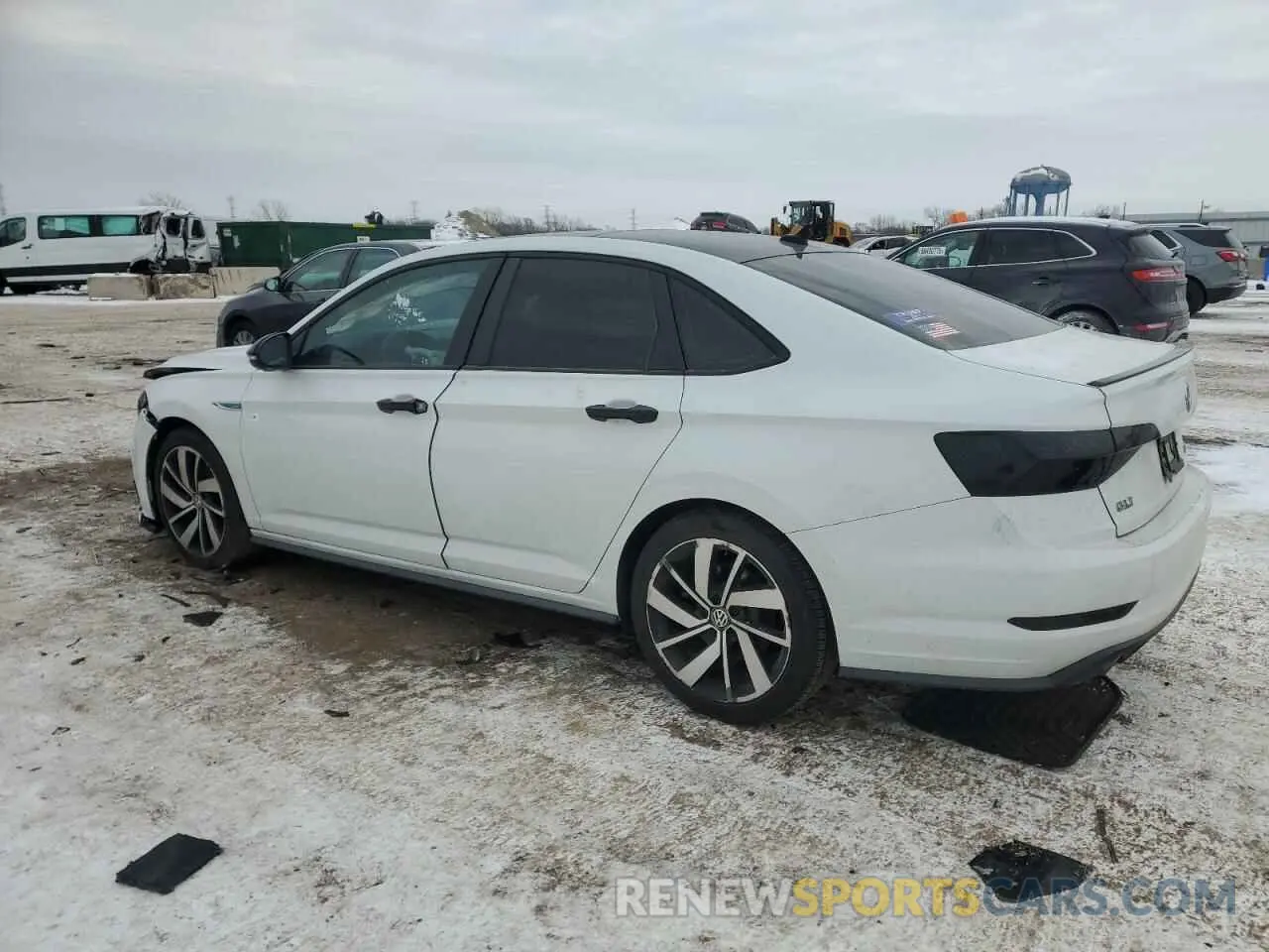 2 Photograph of a damaged car 3VW5T7BUXKM144321 VOLKSWAGEN JETTA 2019