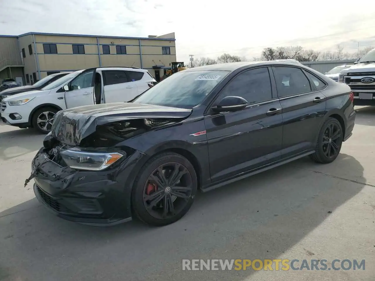 1 Photograph of a damaged car 3VW6T7BU1KM156233 VOLKSWAGEN JETTA 2019