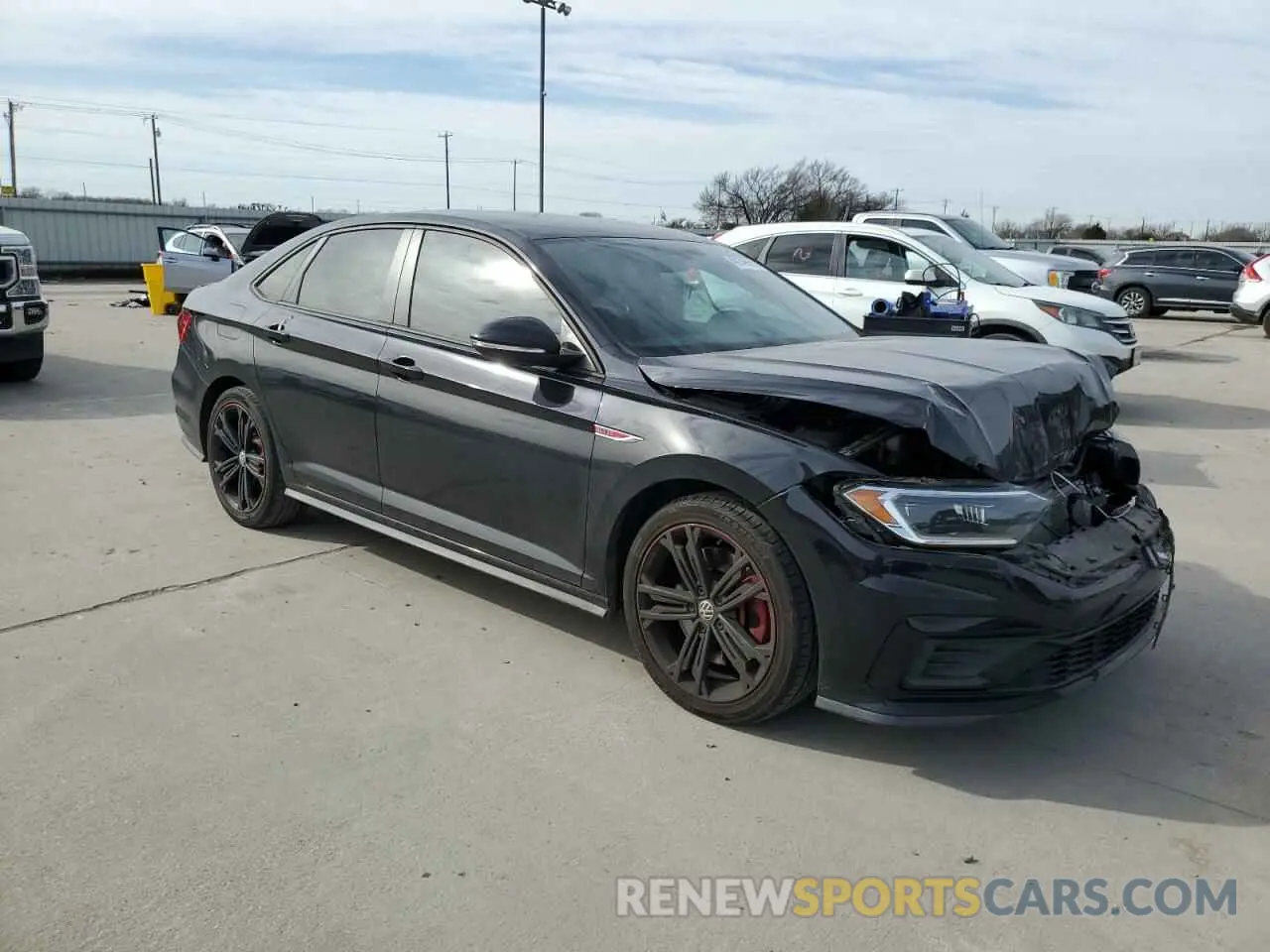 4 Photograph of a damaged car 3VW6T7BU1KM156233 VOLKSWAGEN JETTA 2019
