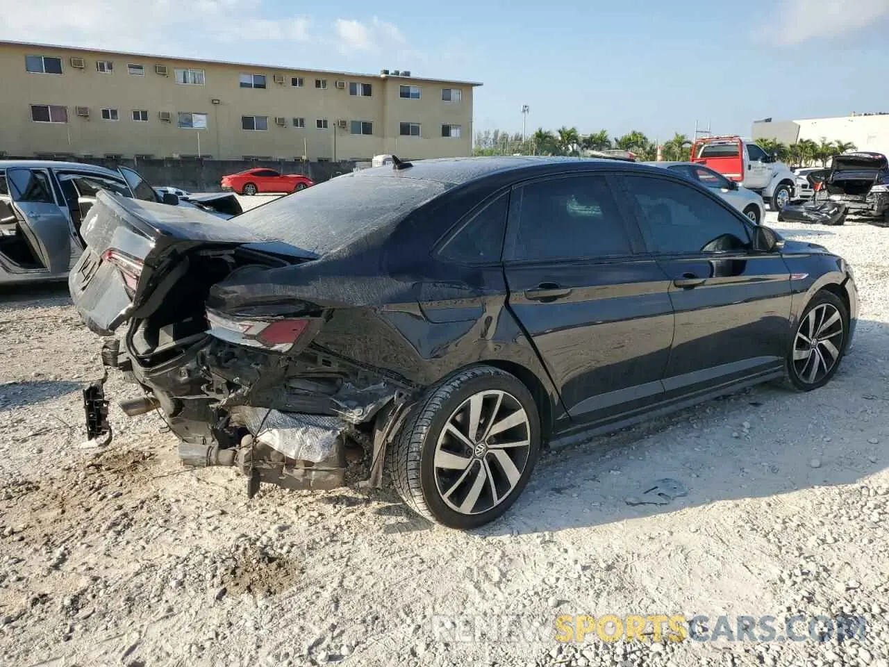 3 Photograph of a damaged car 3VW6T7BU2KM225298 VOLKSWAGEN JETTA 2019