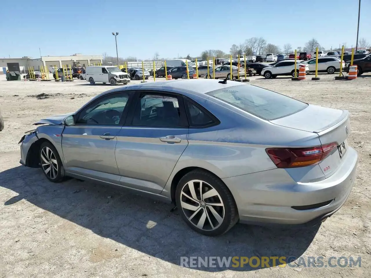 2 Photograph of a damaged car 3VW6T7BU2KM254364 VOLKSWAGEN JETTA 2019