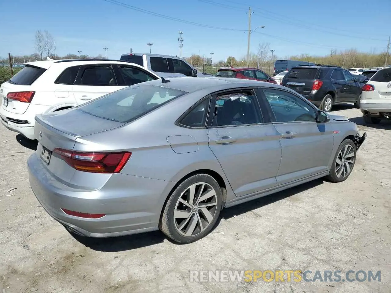 3 Photograph of a damaged car 3VW6T7BU2KM254364 VOLKSWAGEN JETTA 2019