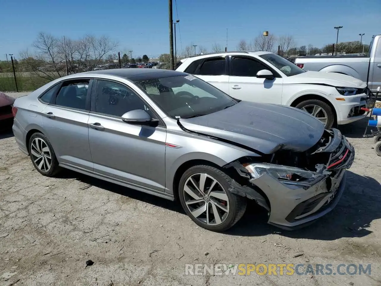 4 Photograph of a damaged car 3VW6T7BU2KM254364 VOLKSWAGEN JETTA 2019