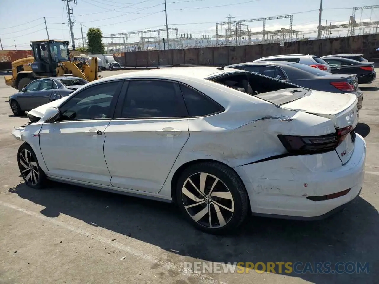 2 Photograph of a damaged car 3VW6T7BU7KM192797 VOLKSWAGEN JETTA 2019