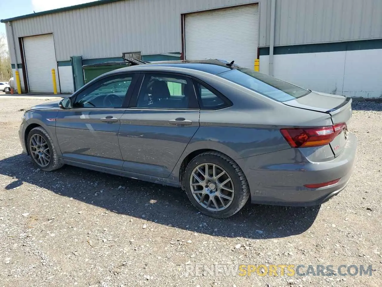 2 Photograph of a damaged car 3VW6T7BUXKM153184 VOLKSWAGEN JETTA 2019