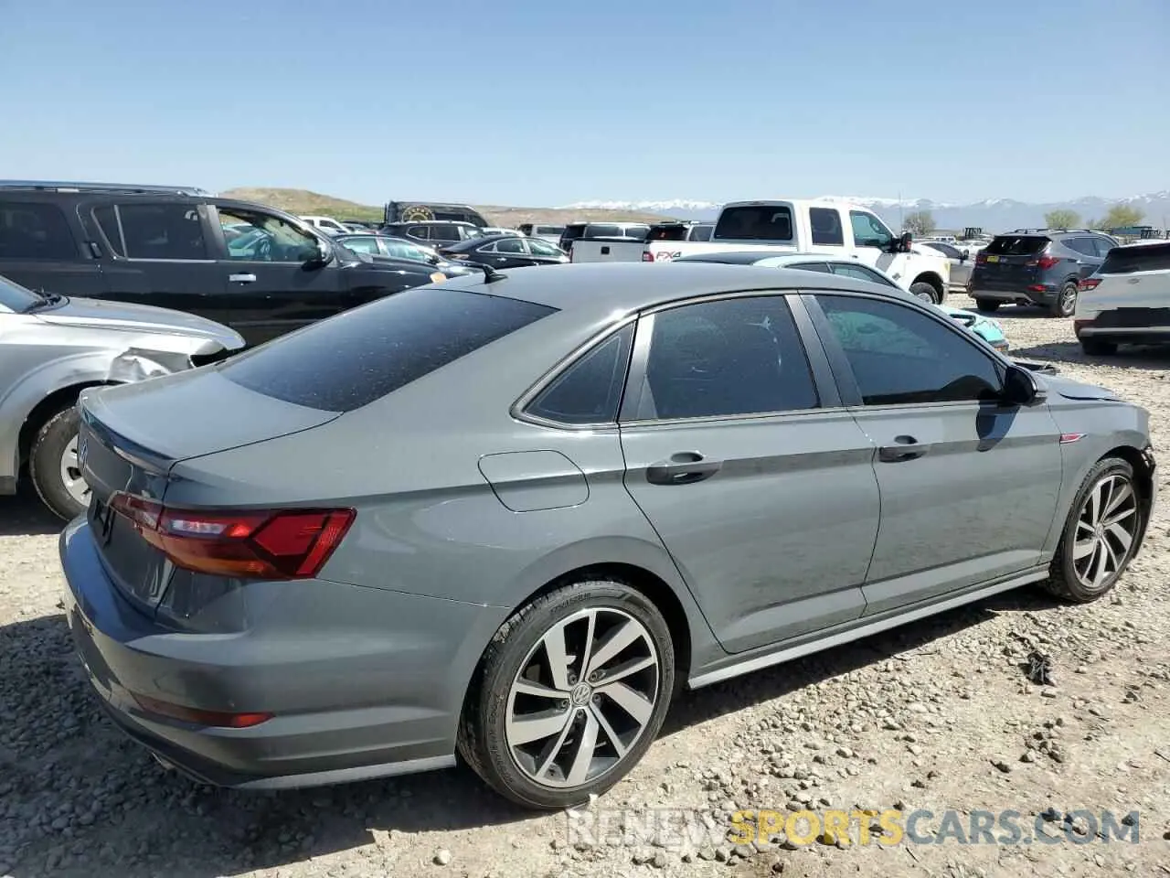3 Photograph of a damaged car 3VW6T7BUXKM223461 VOLKSWAGEN JETTA 2019