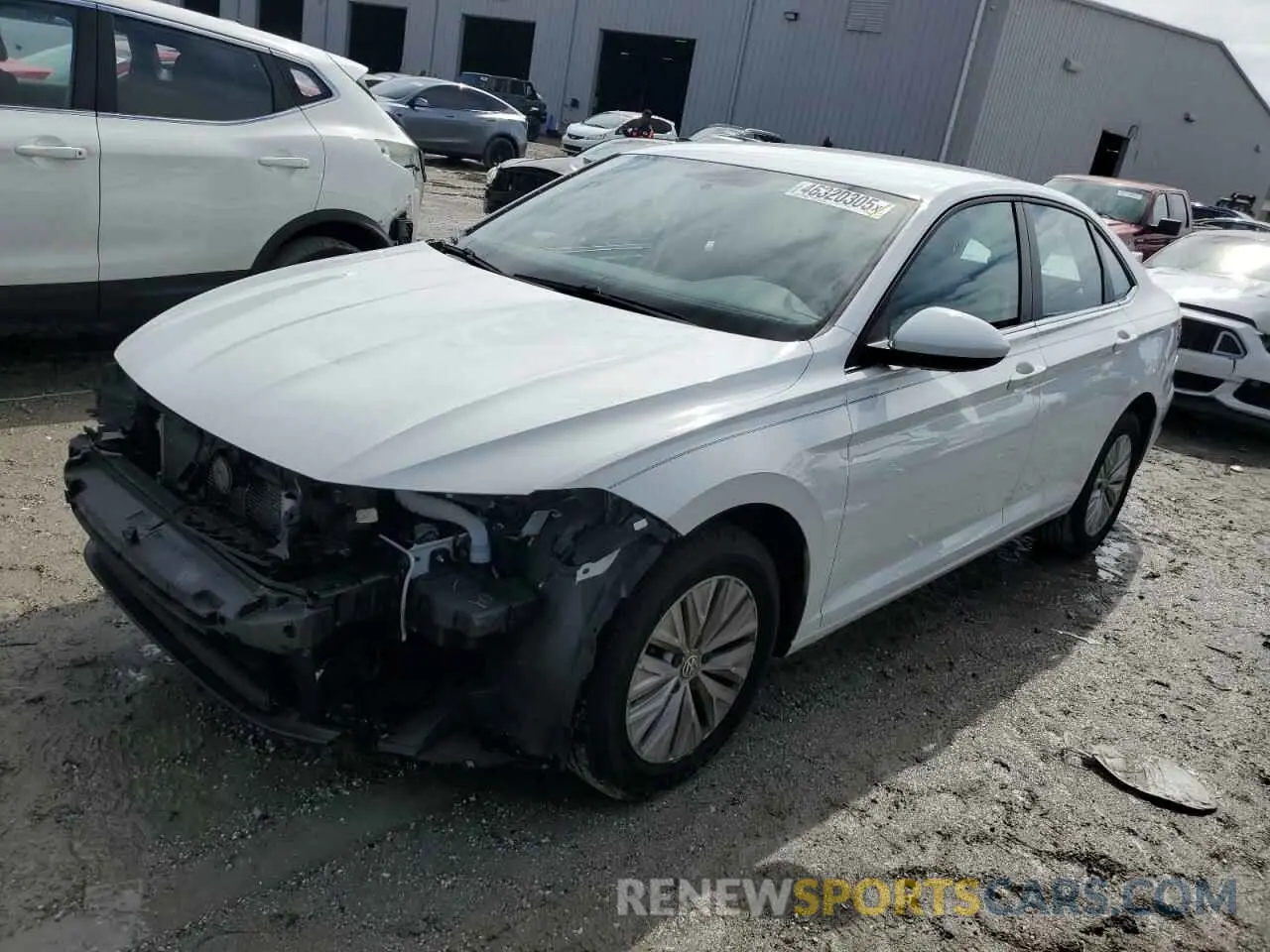 1 Photograph of a damaged car 3VWC57BU0KM027171 VOLKSWAGEN JETTA 2019