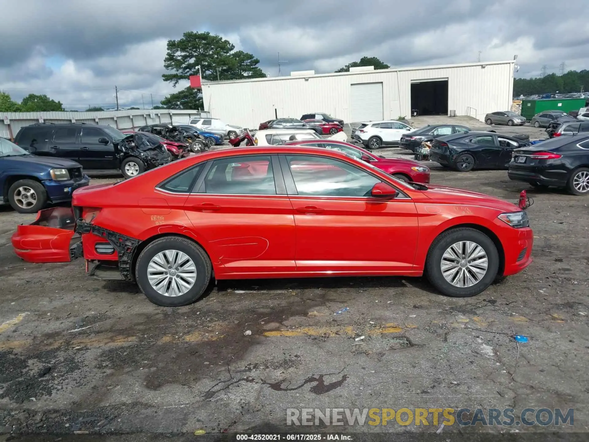 14 Photograph of a damaged car 3VWC57BU0KM027512 VOLKSWAGEN JETTA 2019