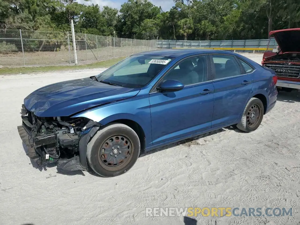 1 Photograph of a damaged car 3VWC57BU0KM056153 VOLKSWAGEN JETTA 2019