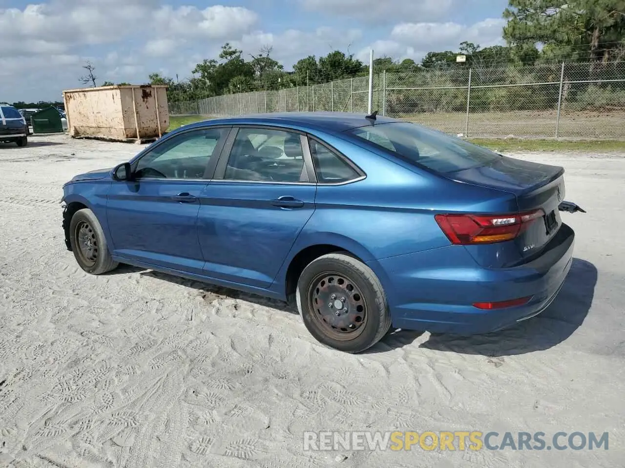 2 Photograph of a damaged car 3VWC57BU0KM056153 VOLKSWAGEN JETTA 2019